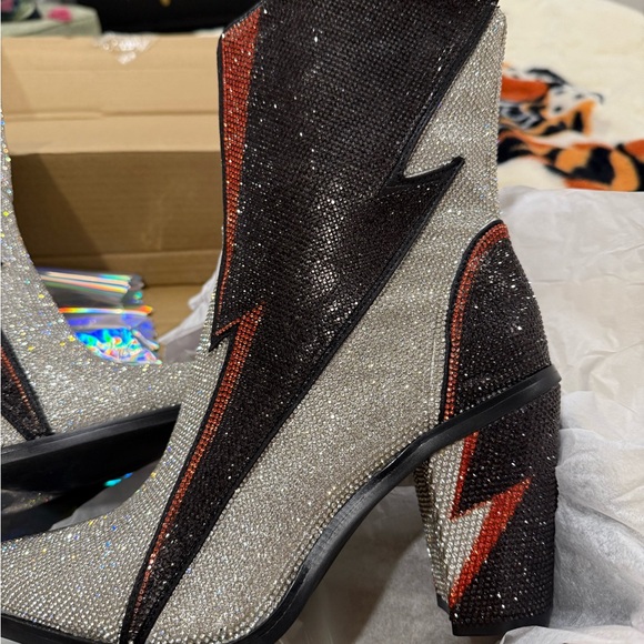 Dolls Kill Sheriff Shine cowboy boots ziggy NIB size 11 - Picture 3 of 8